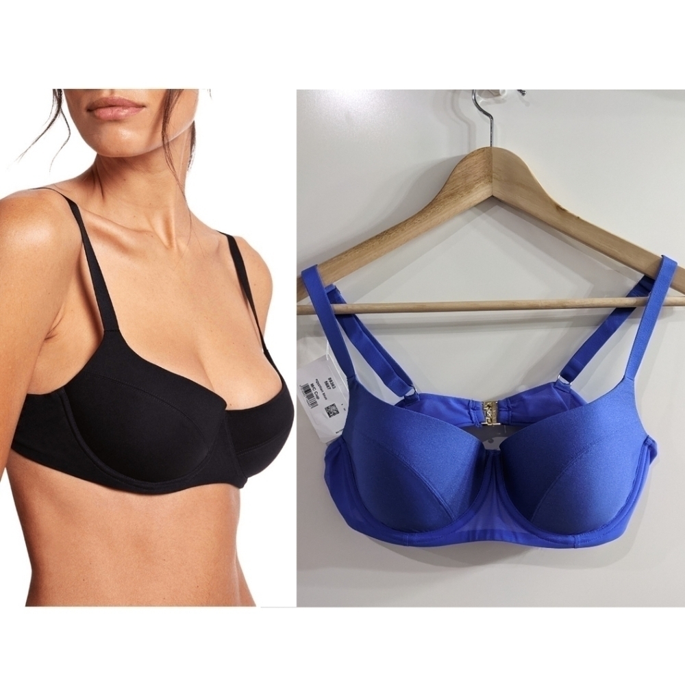 NWT Wolford | Juventas Beach Bra in Egyptian Blue (Med/C cup)